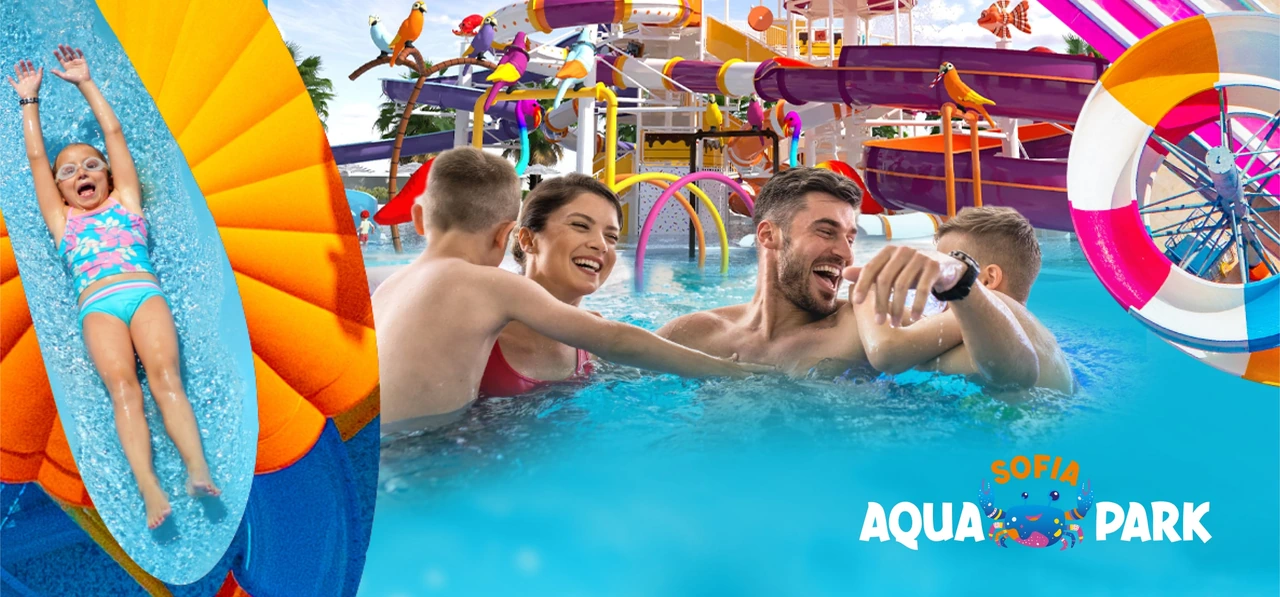 Aquapark Sofia website presentation