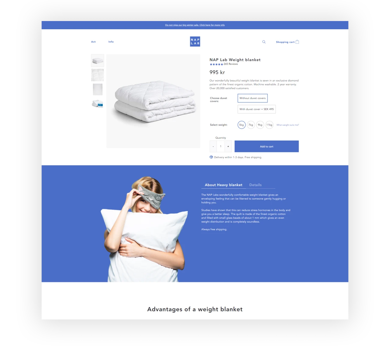 The NAP Lab — website design