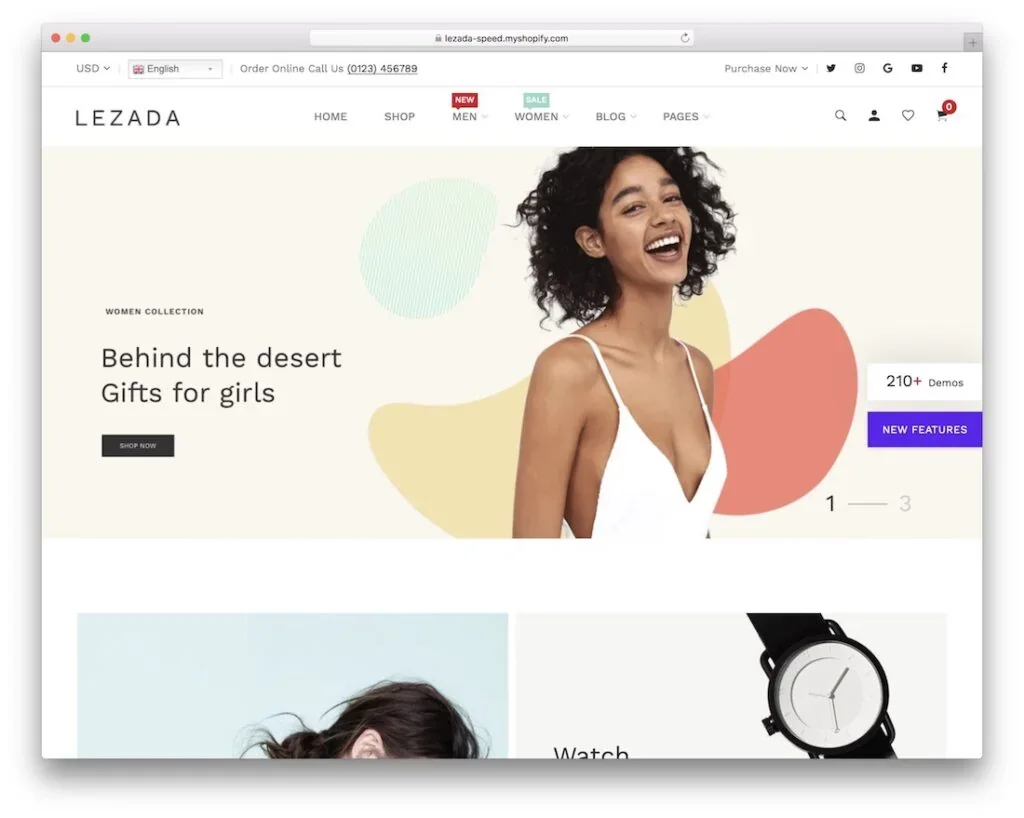 free shopify theme