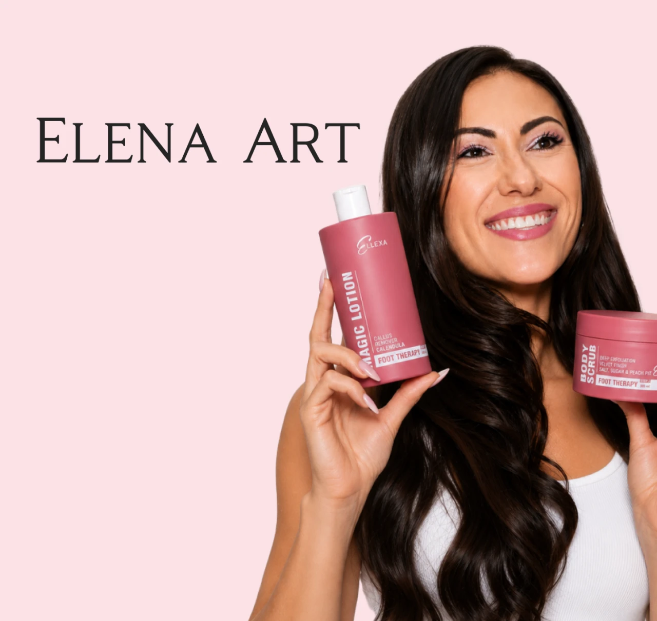 Elena Art Nails — website design