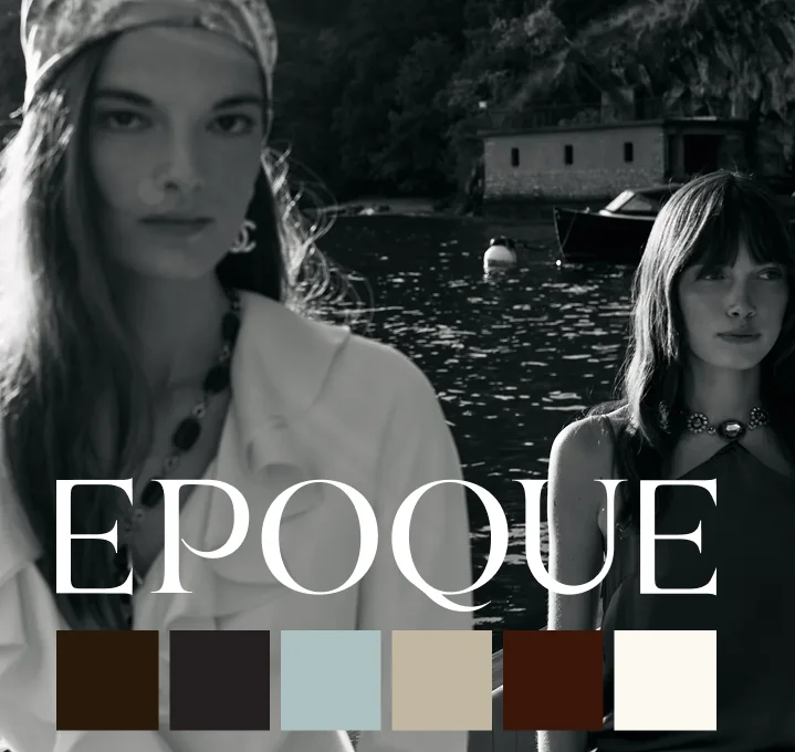 Époque Couture — website design