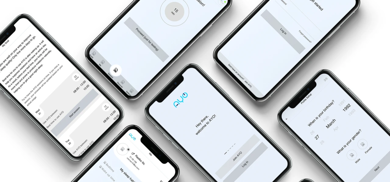 GoAyo — website design