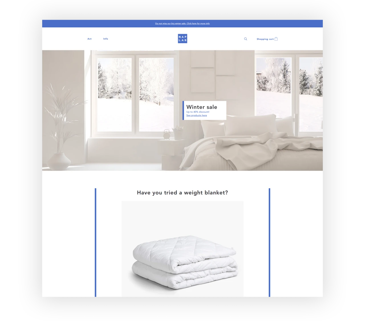 The NAP Lab — website design