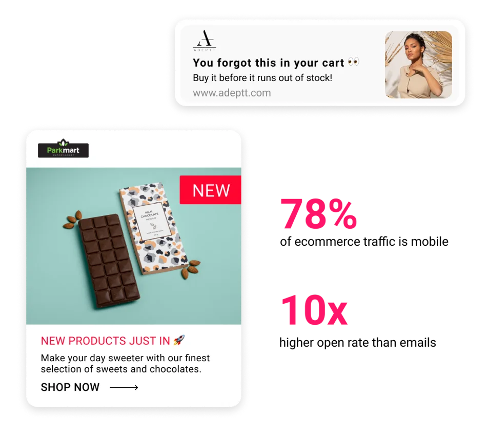 Presentation of High-performance mobile shopping app for your WooCommerce store