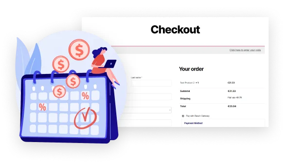 Reach WooCommerce Plugin — website design