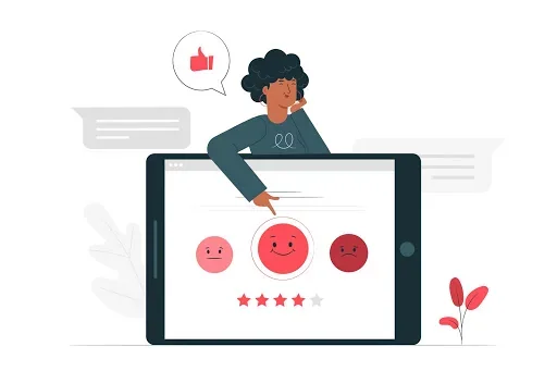 Illustration for „Difference between customer experience and user experience“