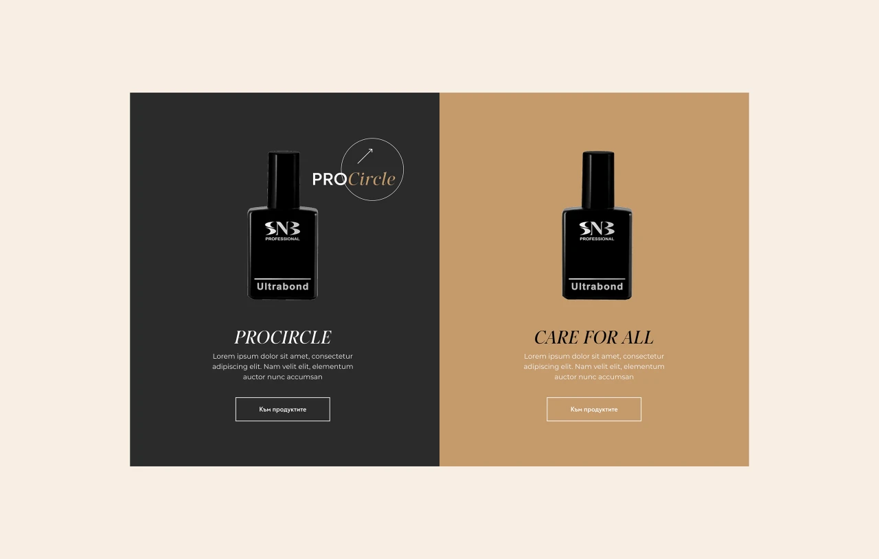 Star Nails — website design