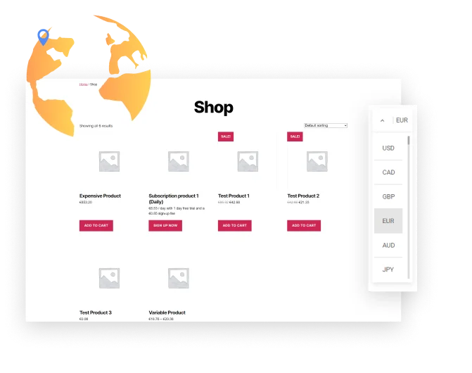 Reach WooCommerce Plugin — website design
